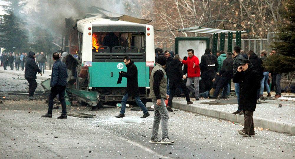 Aftermath of Kayseri bombing, December 2016 Aftermath of Kayseri bombing, December 2016