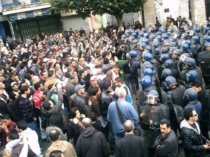 Algerian Protesters, 2011 Algerian Protesters, 2011