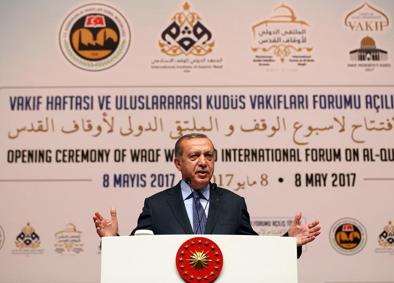 Turkish Recep Tayyip Erdoğan, 8 May 2017 Turkish Recep Tayyip Erdoğan, 8 May 2017