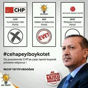 AK Parti Election Poster, from social media 