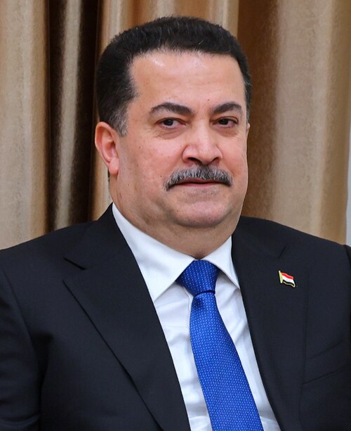 Mohammed Shi'a Al Sudani in 2025