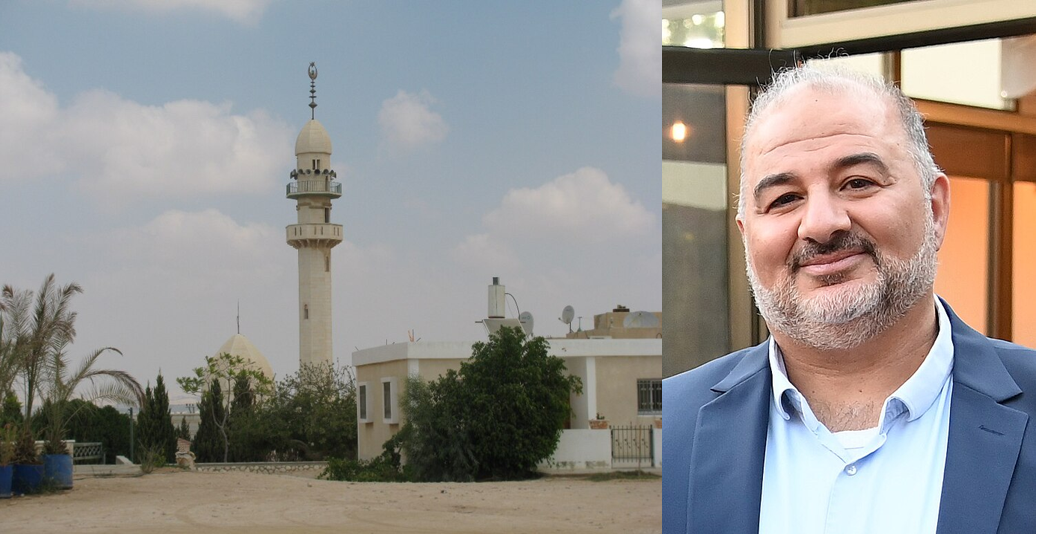 מנסור עבאס ומסגד בשגב שלום