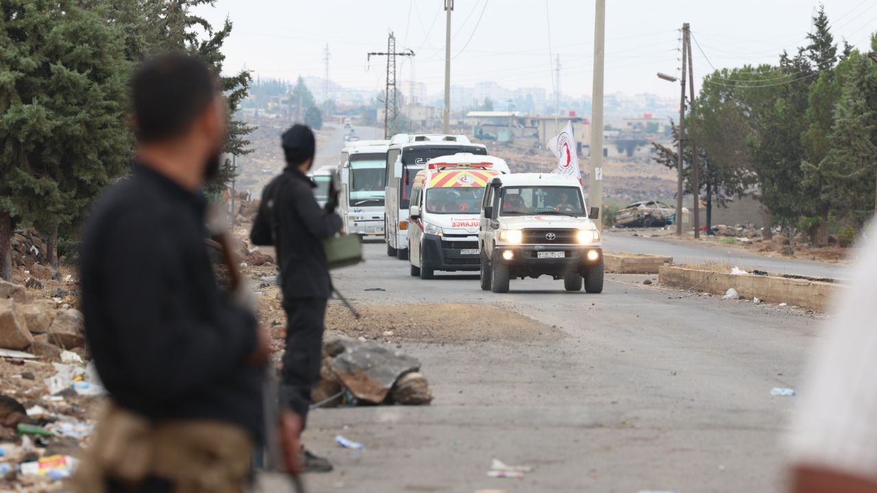 Bedouin families leaving the city of Suwayda, July 2025
