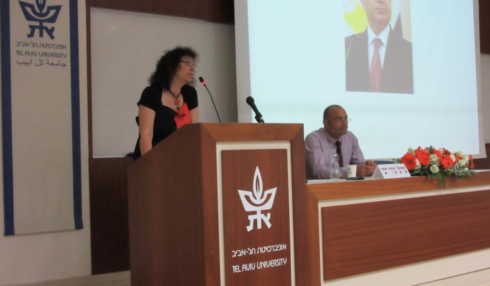 Dr. Mira Tzoreff, co-chair of the Egypt Forum