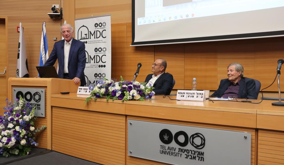 ערב עיון לכבוד ספרו החדש של פרופ' איתמר רבינוביץ' "מבוך מזרח תיכוני" (28 בנובמבר 2022)