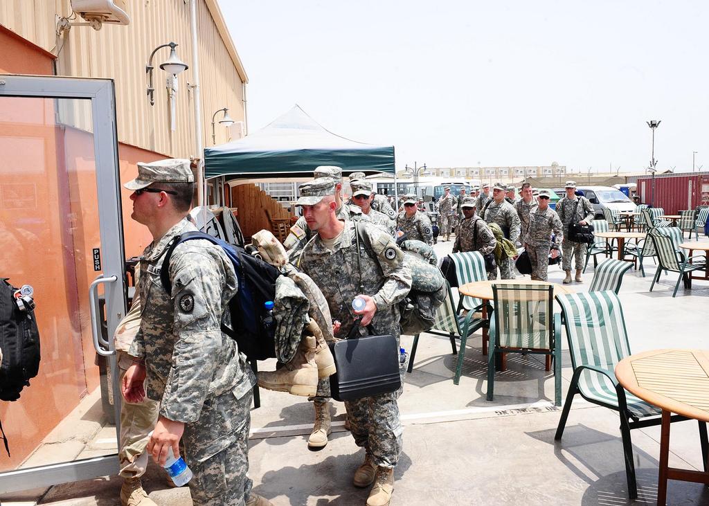 American troops arrive at Camp Lemmonier, Djibouti American troops arrive at Camp Lemmonier, Djibouti