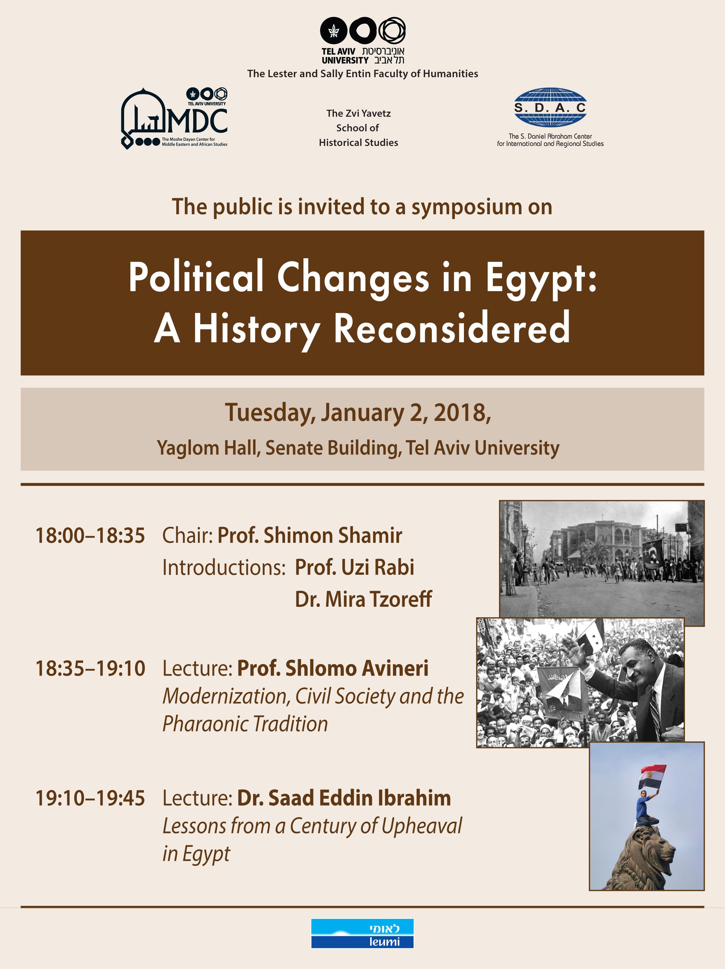 Invitation to Political Change in Egypt