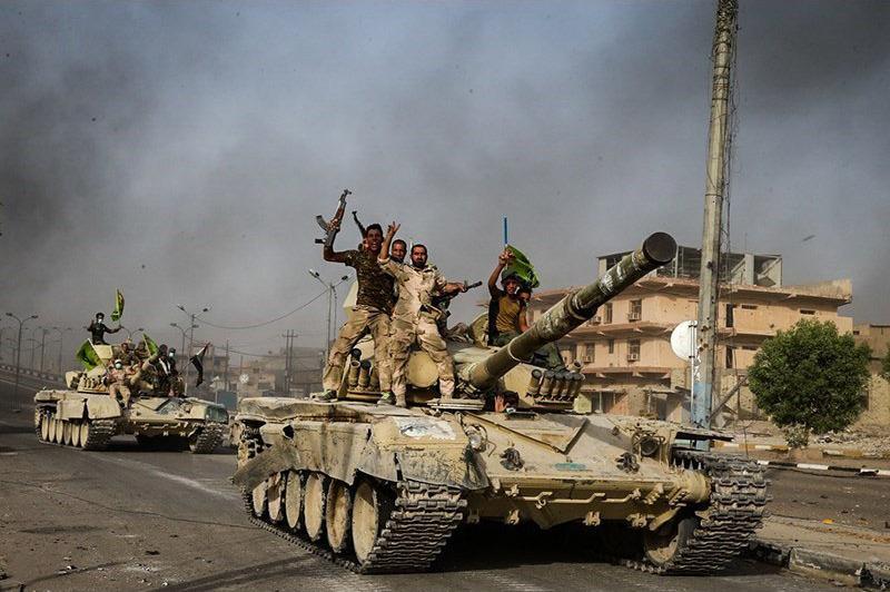 Iraqi and Popular Mobilization Forces in Fallujah / Credit Wikimedia Commons Iraqi and Popular Mobilization Forces in Fallujah / Credit Wikimedia Commons