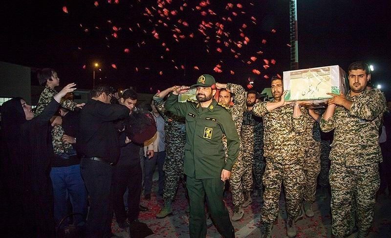 The return of Iranian casualties in the Syrian Civil War. The return of Iranian casualties in the Syrian Civil War.