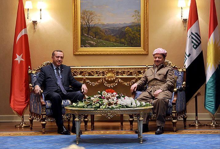 Turkish and Kurdish leaders meet. Illustrative.